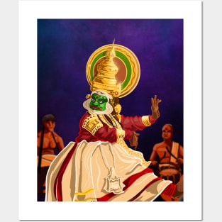 Kathakali night Posters and Art